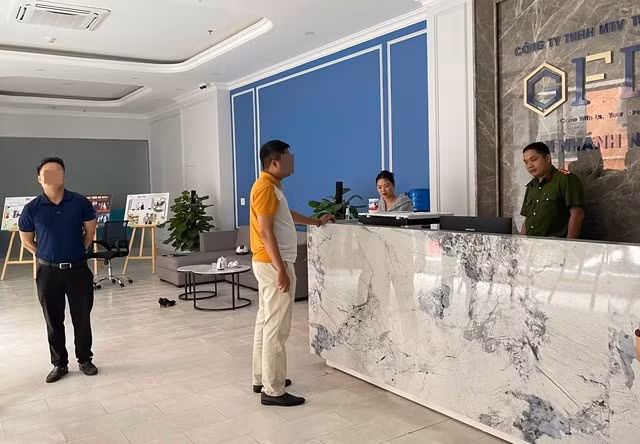 Khám xét chi nhánh GFDI tại Nghệ An