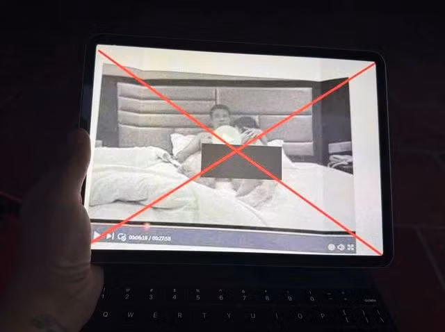 Đây là một trong số hình ảnh các đối tượng cắt ghép để tống tiền