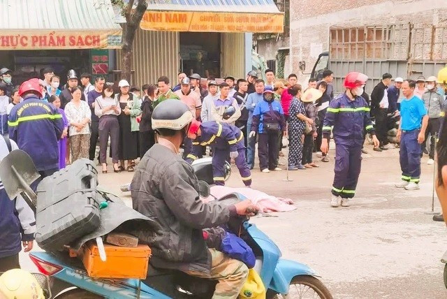 Hiện trường vụ tai nạn khiến 2 học sinh lớp 8 thương vong untitled-9076.jpg