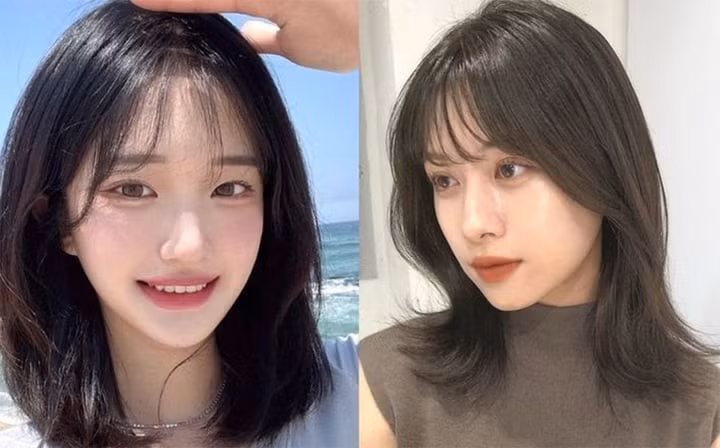 Mặt gầy để kiểu tóc nào đẹp? Tóc lob dài xoăn nhẹ là một gợi ý.