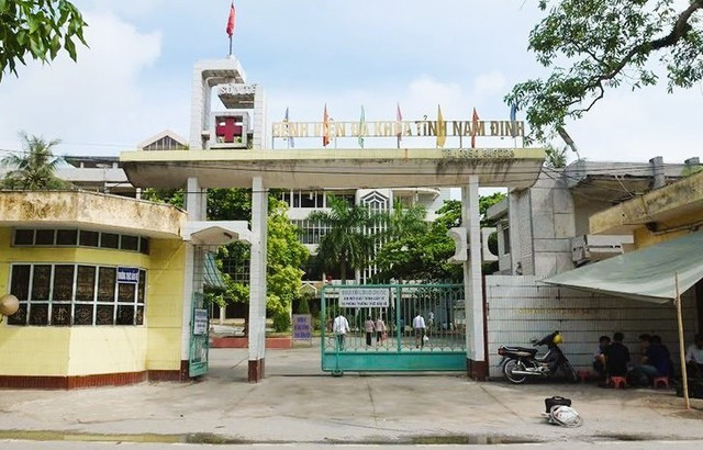 Bệnh viện Đa khoa tỉnh Nam Định - nơi xảy ra sự việc Bệnh viện Đa khoa tỉnh Nam Định - nơi xảy ra sự việc
