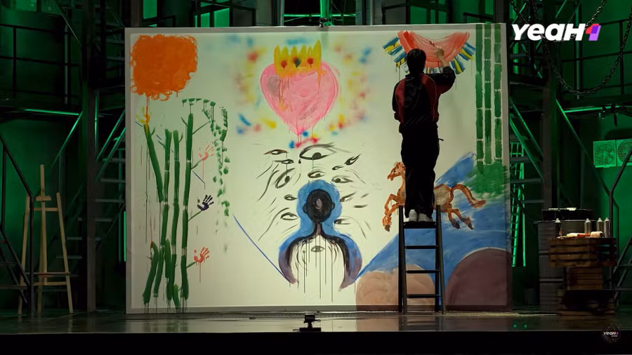 "Miếng dưa hấu" vỏ hơi dày của Soobin. Ảnh: CMH