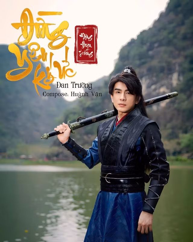 Tạo hình Đan Trường trong MV cổ trang