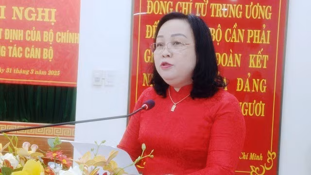 Bà Cao Thị Hòa An trở thành nữ Bí thư Tỉnh ủy Phú Yên đầu tiên