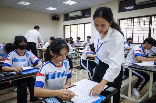 Thí sinh dự thi đánh giá năng lực ĐH Quốc gia TP.HCM năm 2024