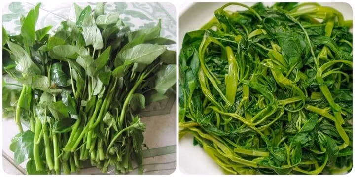 Rau muống rất tốt cho sức khoẻ.