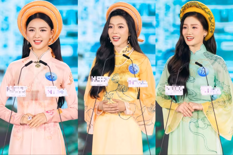 Cẩm Ly, Kiều Duy và Phương Thanh trong phần thi ứng xử