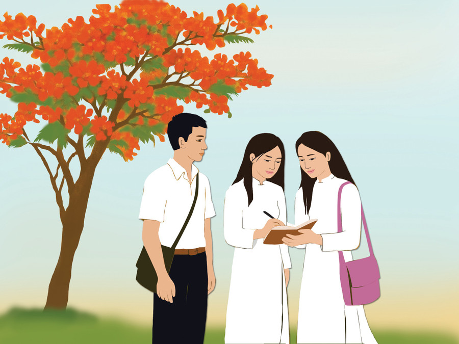 Illustration : HUYEN TRANG luu-but-hoc-tro1.jpg