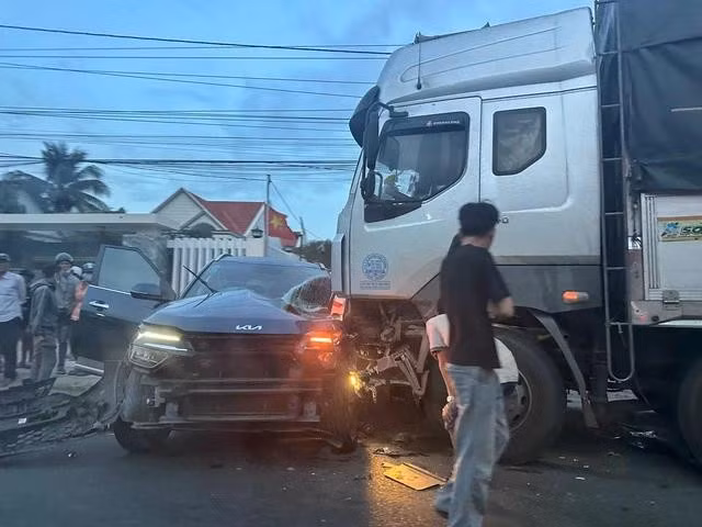 Hiện trường vụ tai nạn