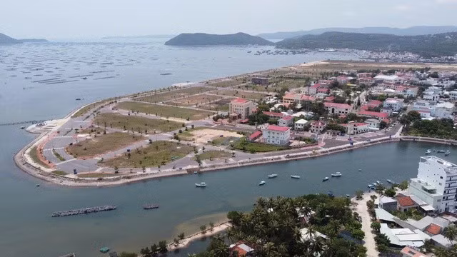 Một phần của TX.Sông Cầu hiện nay