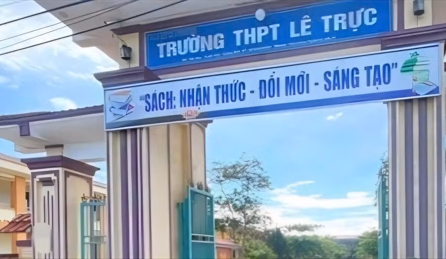 6 thí sinh thi tốt nghiệp THPT năm 2026 tại điểm thi Trường THPT Lê Trực vi phạm quy chế thi