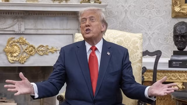 Tổng thống Mỹ Donald Trump. Ảnh: Politico