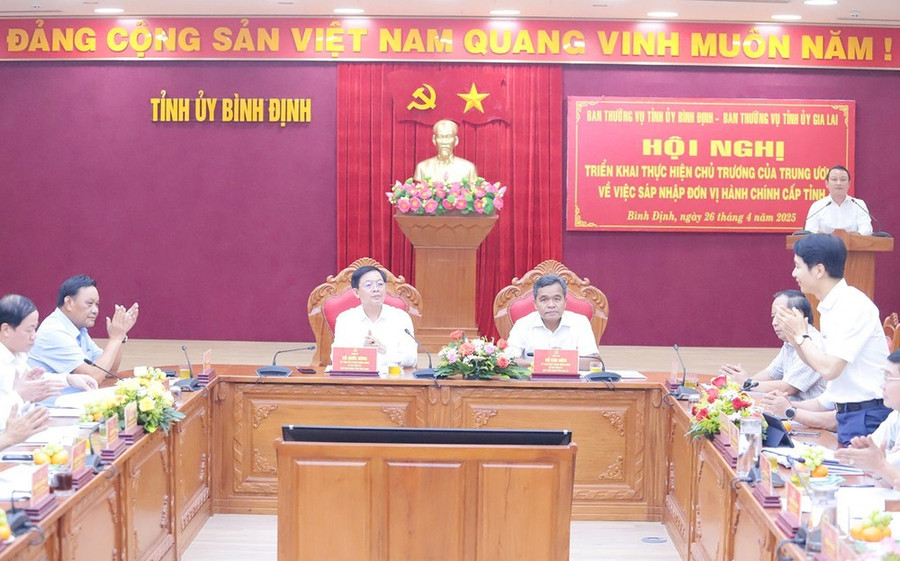 Hai tỉnh Bình Định và Gia Lai đã thống nhất trình Chính phủ, Bộ Nội vụ đề án sắp xếp đơn vị hành chính cấp tỉnh. Ảnh: TD Hai tỉnh Bình Định và Gia Lai đã thống nhất trình Chính phủ, Bộ Nội vụ đề án sắp xếp đơn vị hành chính cấp tỉnh. Ảnh: TD