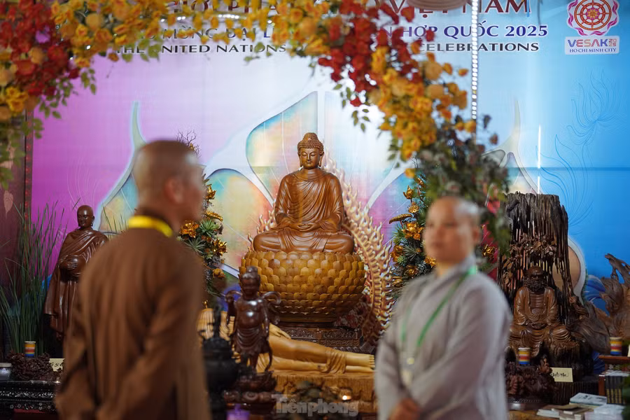 Đặc biệt, đây là lần đầu công bố tới đại chúng thông tin, mô hình 87 bảo vật quốc gia của Phật giáo Việt Nam.