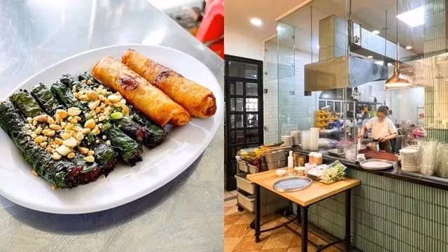 Món bò cuốn lá lốt ở quán Cô Liêng và bên trong hủ tiếu Hồng Phát
