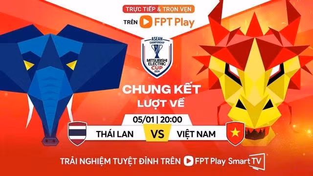 Lịch thi đấu chung kết lượt về AFF Cup 2024 giữa đội tuyển Việt Nam với Thái Lan