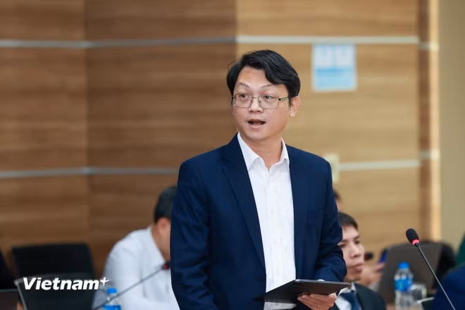 Ông Nguyễn Quốc Khánh - Phó ban Công nghệ Tập đoàn VNPT. (Ảnh: PV/Vietnam+)