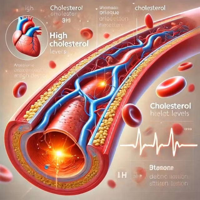 Thực phẩm giàu cholesterol thường có nhiều chất béo bão hòa, đây là nguyên nhân làm tăng cholesterol trong máu