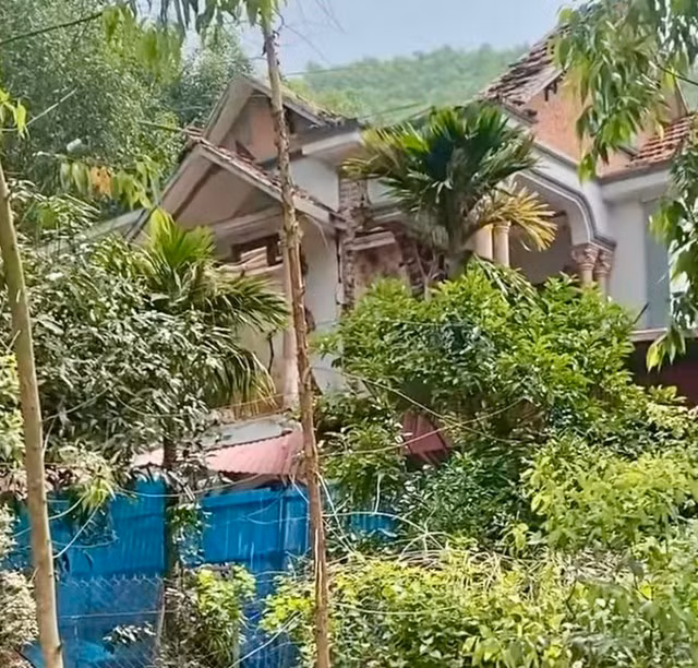 Ngôi nhà nơi xảy ra vụ việc. Ảnh: M.X.H.