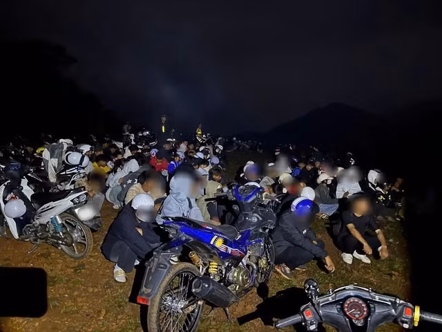 Lực lượng công an lập biên bản xử lý 78 trường hợp vi phạm luật giao thông