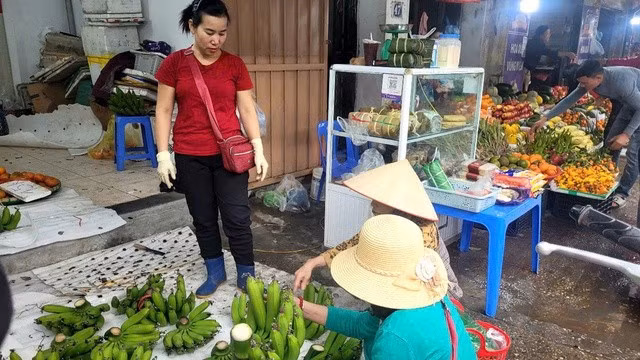 Nhiều người năm nay phải mua chuối xanh với giá cao