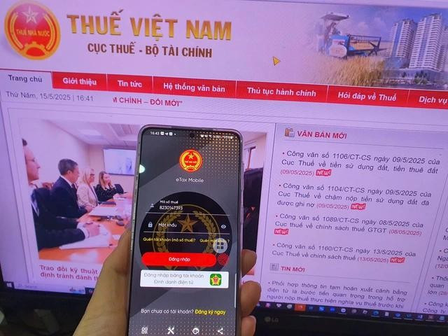 Từ 23.5 - 15.6, một số ứng dụng ngành thuế tạm dừng hoạt động phục vụ việc chuyển đổi hệ thống Từ 23.5 - 15.6, một số ứng dụng ngành thuế tạm dừng hoạt động phục vụ việc chuyển đổi hệ thống