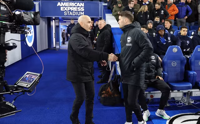 HLV Enzo Maresca và đồng nghiệp Fabian Hurzeler