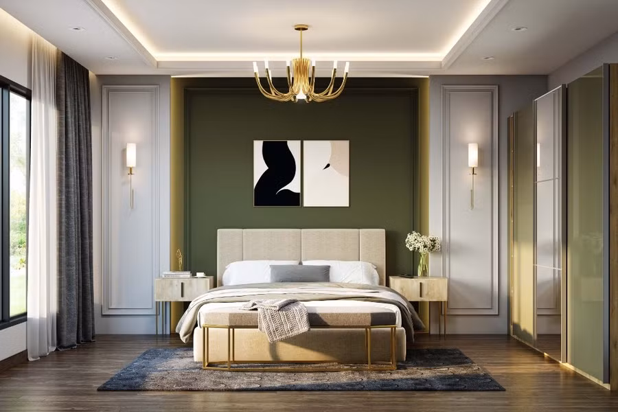 Phong cách thiết kế cần phù hợp với sở thích cá nhân và tổng thể kiến trúc của ngôi nhà để tạo sự hài hòa (Ảnh: LivSpace)