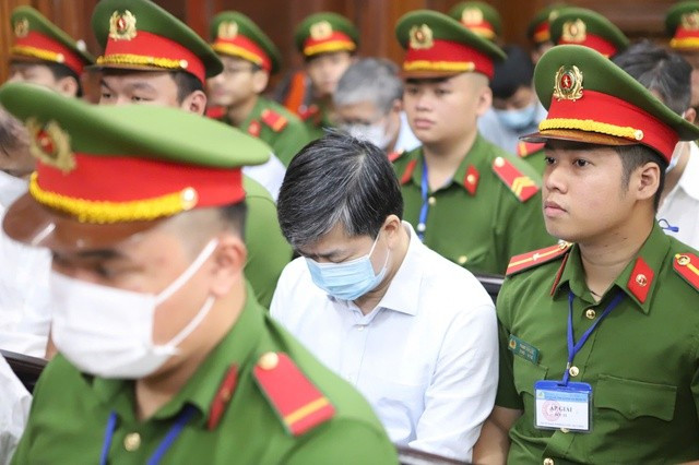Bị cáo Lê Đức Thọ Bị cáo Lê Đức Thọ