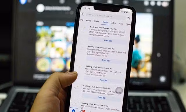Hàng loạt fanpage giả, mạo danh S.C Resort Mui Ne đang tồn tại trên Facebook