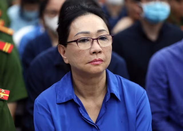 Bị cáo Trương Mỹ Lan (68 tuổi, cựu Chủ tịch HĐQT Tập đoàn Vạn Thịnh Phát) bị phạt y án tử hình