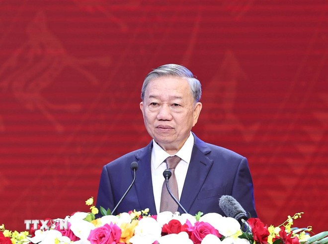 Tổng Bí thư Tô Lâm. (Ảnh: Thống Nhất/TTXVN) Tổng Bí thư Tô Lâm. (Ảnh: Thống Nhất/TTXVN)