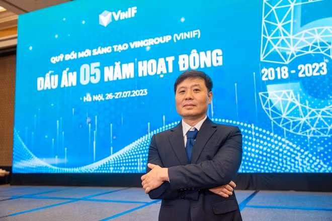 Giáo sư, Tiến sĩ khoa học Vũ Hà Văn, Đại học Yale (Mỹ), nguyên Giám đốc Khoa học Viện Nghiên cứu dữ liệu lớn VinBigData (Vingroup). (Ảnh: Minh Sơn/Vietnam+)