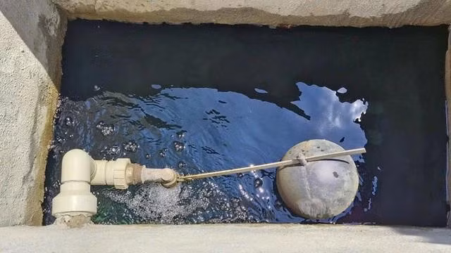 Bể chứa nước sinh hoạt tại chung cư Goleden City 3