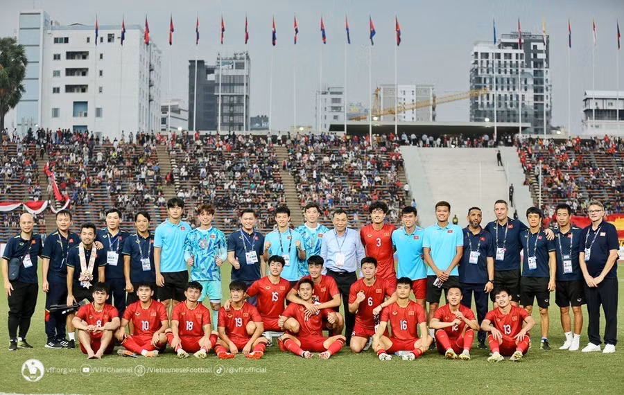 Ở SEA Games 32, U23 Việt Nam rời giải với tấm huy chương Đồng.