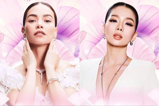 Hồ Ngọc Hà và Lệ Quyên là khách mời đặc biệt tại chung kết Hoa hậu Việt Nam Hồ Ngọc Hà và Lệ Quyên là khách mời đặc biệt tại chung kết Hoa hậu Việt Nam