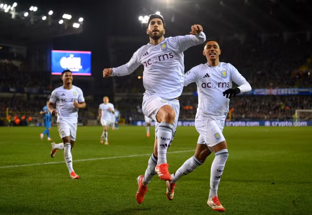 Marco Asensio ấn định chiến thắng 3-1 cho Aston Villa trên đất Bỉ