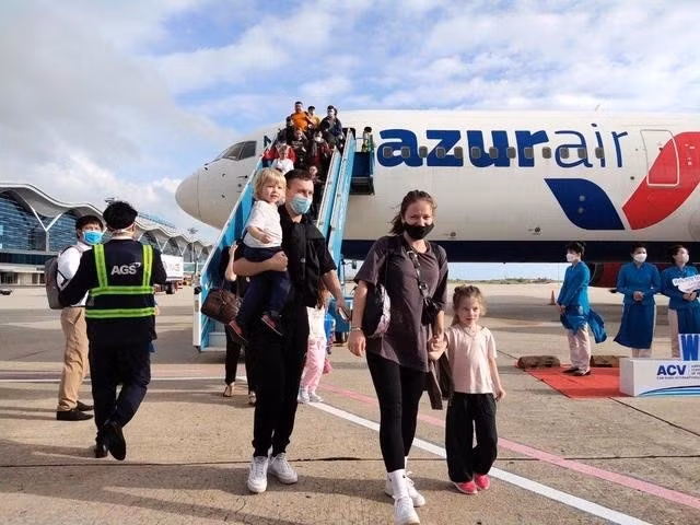 Dòng khách Nga đã quay trở lại mạnh mẽ, góp phần thúc đẩy du lịch Việt Nam trong 2 tháng đầu năm