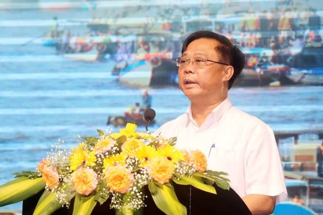 Ông Phạm Văn Thủy, Phó Tổng Cục trưởng Tổng Cục Du lịch. (Ảnh: Thu Hiền/TTXVN)