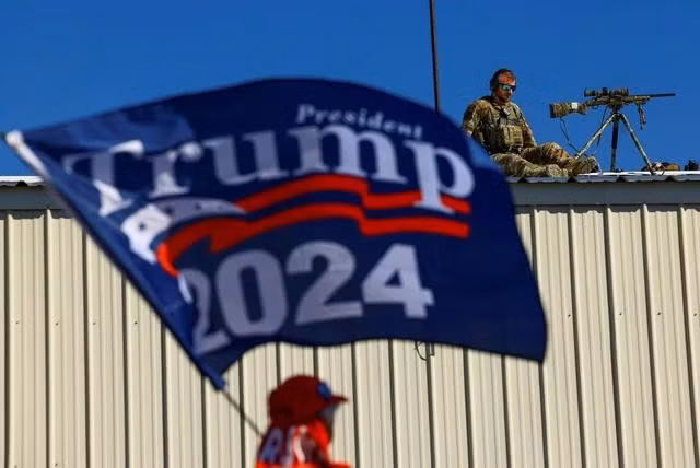 Lính bắn tỉa tại sự kiện ngày 5.10