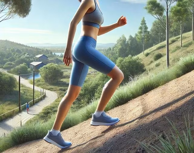 Đi bộ lên dốc có thể giảm tác động của các gien gây tăng cân