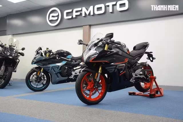 CFMoto Việt Nam thông qua một số cửa hàng phân phối đã trình làng gần 10 mẫu xe mới tại Việt Nam