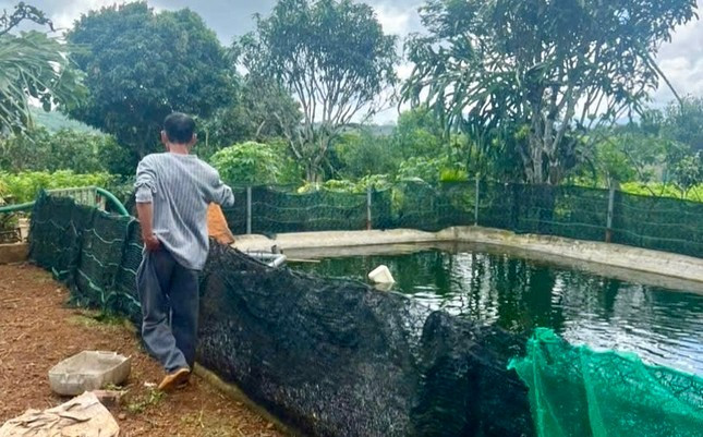 Hồ nước nơi xảy ra vụ tai nạn. Hồ nước nơi xảy ra vụ tai nạn.
