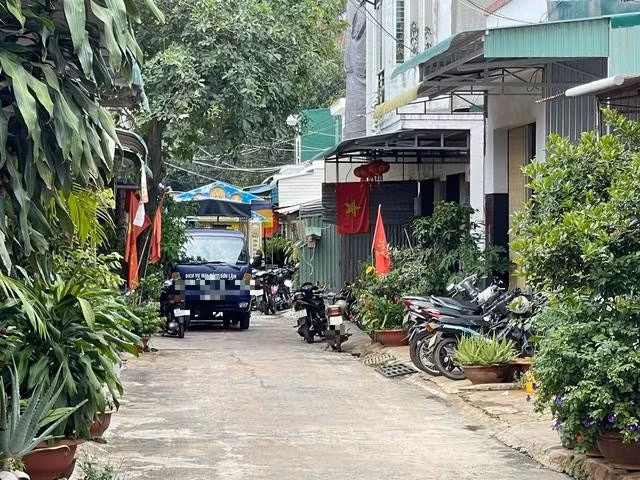 Con hẻm nơi xảy ra vụ việc