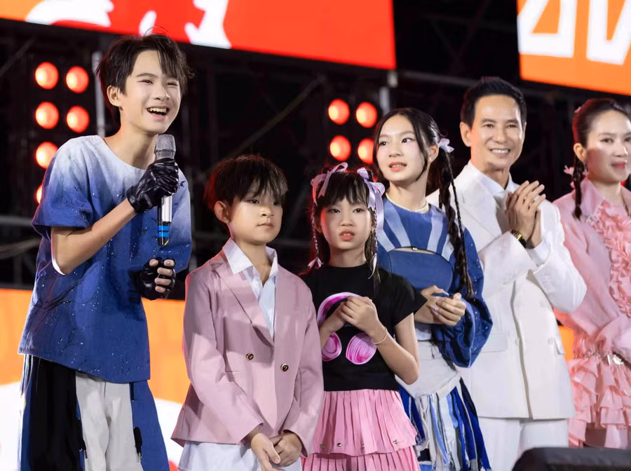 Các con của Lý Hải - Minh Hà cũng góp mặt trong bộ phim