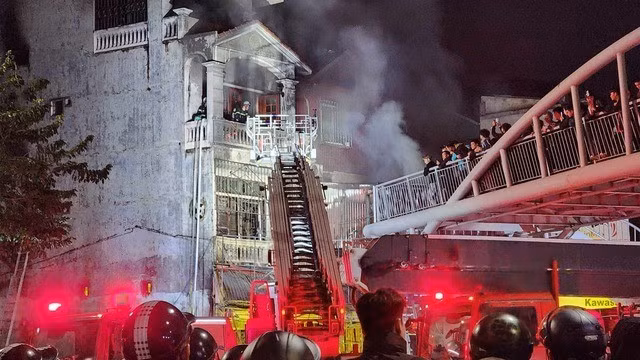 Hiện trường vụ cháy khiến 11 người tử vong