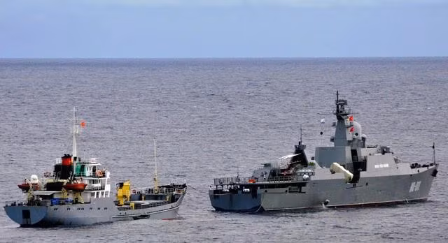 Làm nhiệm vụ trên vùng biển Trường Sa