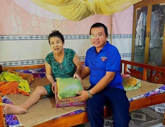 Anh Nhân xem việc hỗ trợ người khó khăn là nhiệm vụ quan trọng trong công tác Đoàn