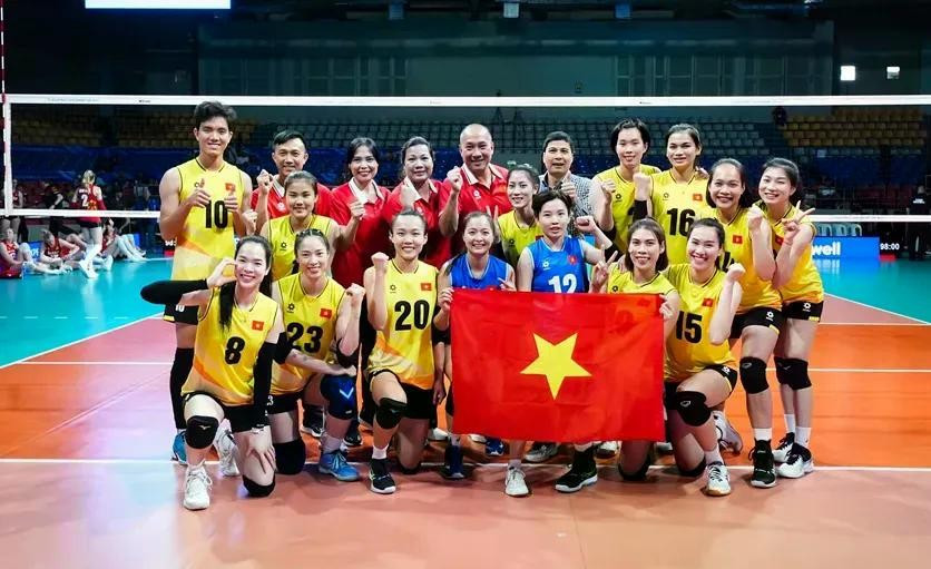 Đội tuyển bóng chuyền nữ Việt Nam đã hoàn tất đăng kí 14 tuyển thủ dự AVC Nations Cup 2025. Ảnh: AVC Đội tuyển bóng chuyền nữ Việt Nam đã hoàn tất đăng kí 14 tuyển thủ dự AVC Nations Cup 2025. Ảnh: AVC