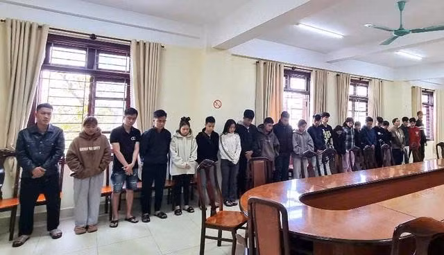 Nhóm 23 nghi phạm rửa tiền